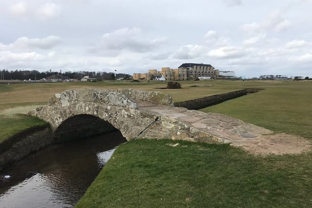 St Andrews Swilcan bridge,Scotland,UK